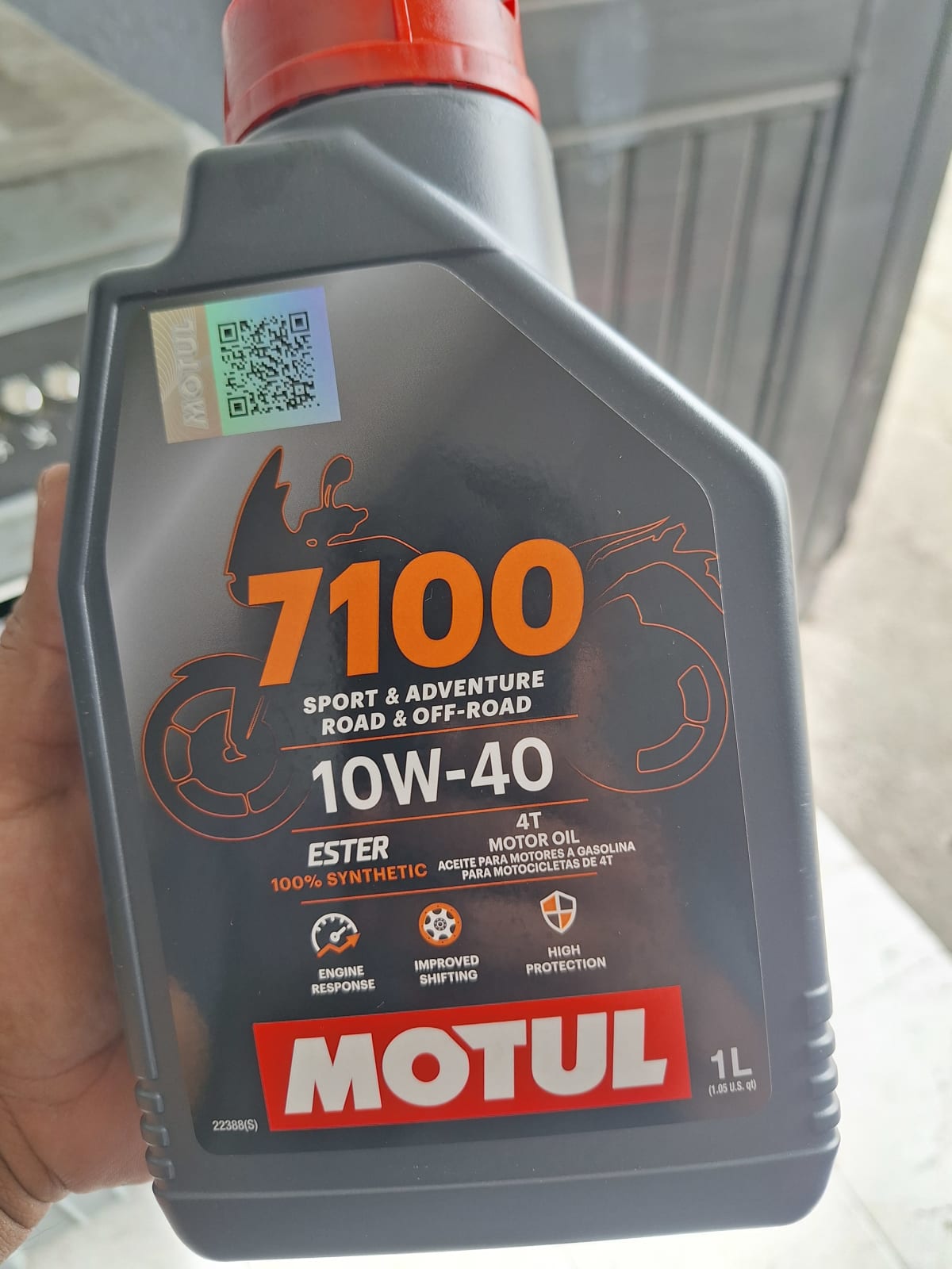 BMW F 750 GS en el taller Fix Moto
