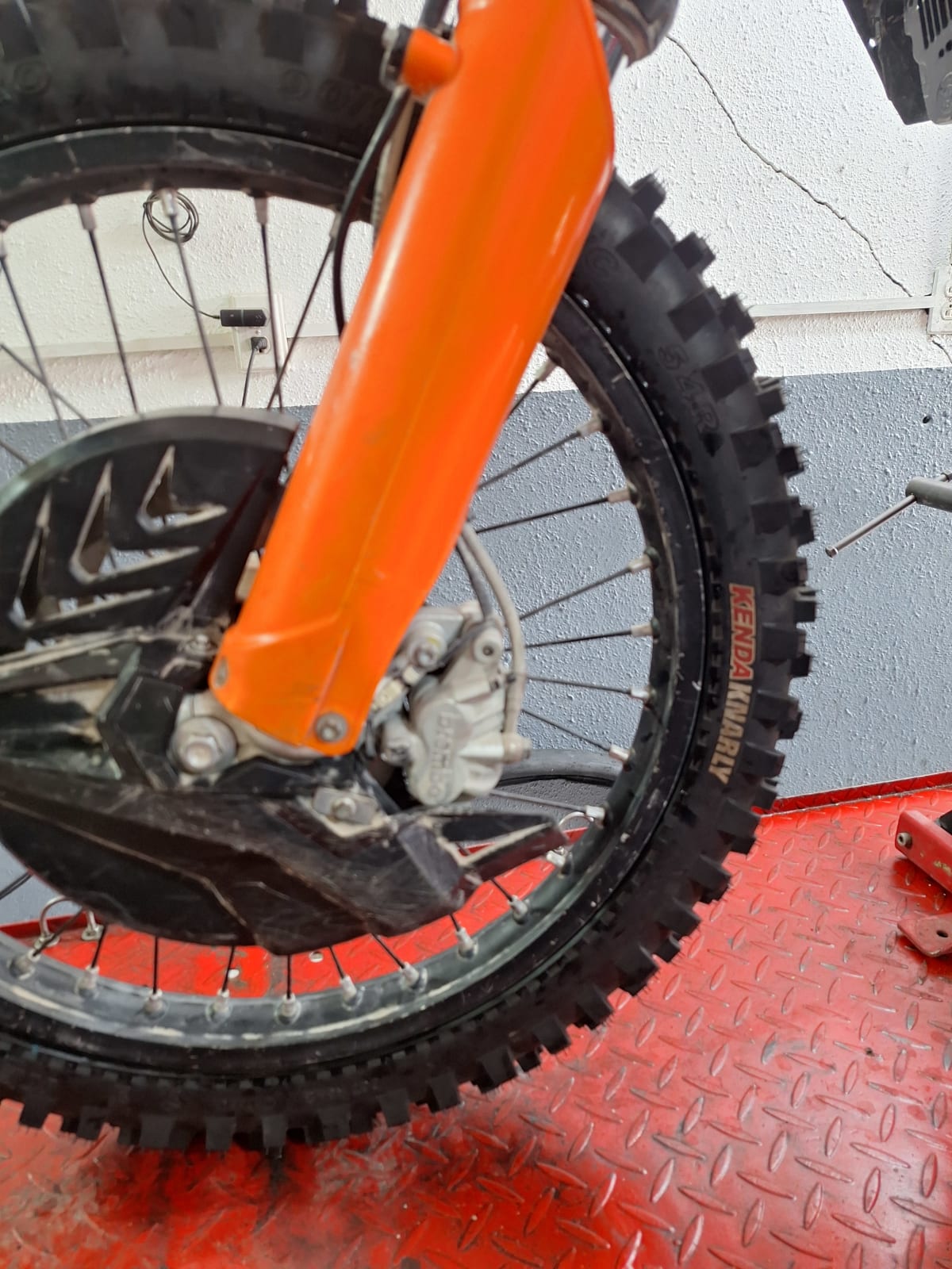 KTM 350 EXC en el taller Fix Moto